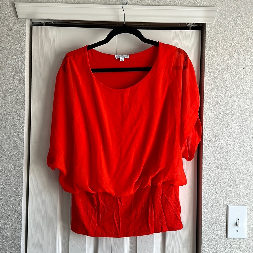 Joseph A Scarlett Blouse